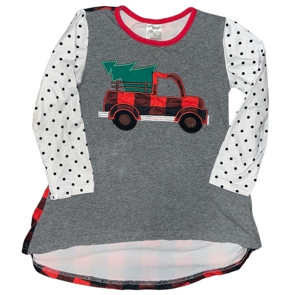 Christmas truck n tree dress/tunic